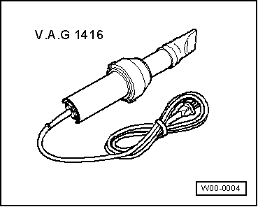 Hot air blower -V.A.G 1416