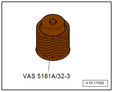 Removing and installing valve stem seals (cylinder head installed)