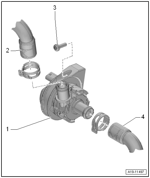 Assembly overview - electric coolant pump