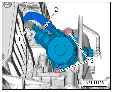 Removing and installing high-pressure pump