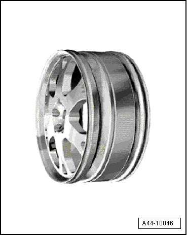 Run-flat tyre system PAX, dimensions and designations on PAX wheel rims 