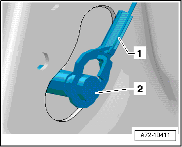 Adjusting Bowden cable for backrest release mechanism