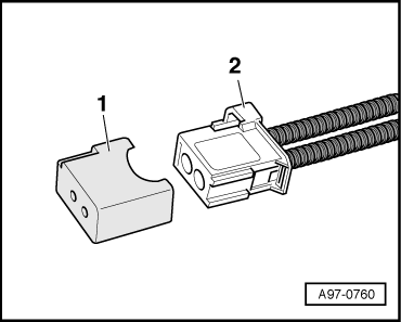 Detaching fibre optic cable from cable harness connector