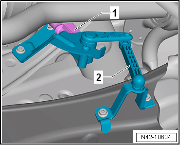 Lowering rear axle, multi-link suspension, four-wheel drive