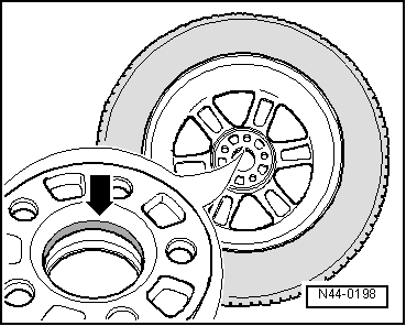 Fitting wheel, fitting instructions for Volkswagen