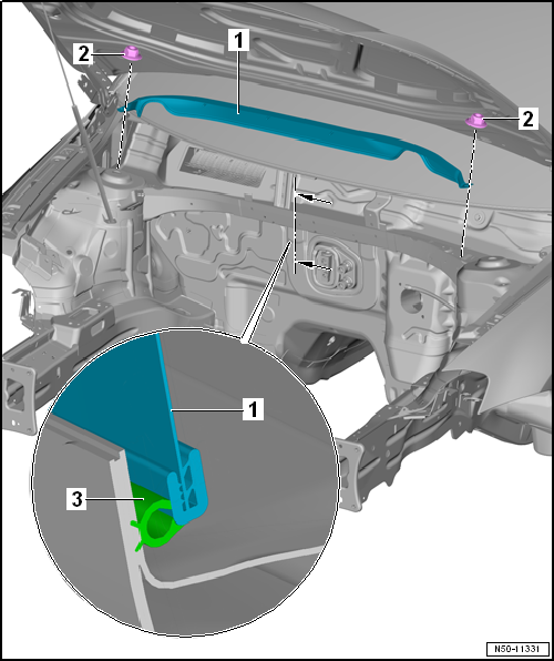 Assembly overview – plenum chamber bulkhead