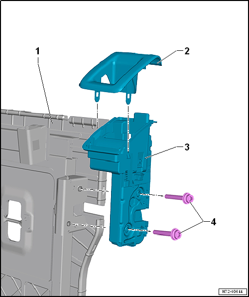Assembly overview - locking mechanism