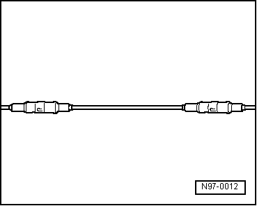 Wiring open circuit with two repair positions