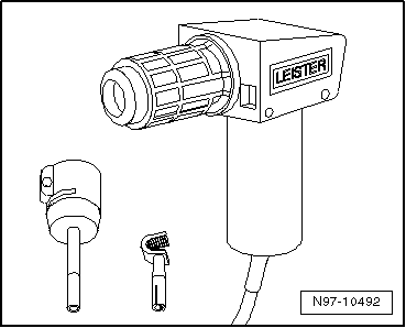 Hot air blower, 220 V / 50 Hz -VAS 1978/14-
