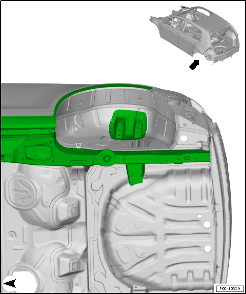 Cavity sealing, rear body