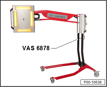 Infrared heater -VAS 6878-