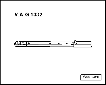 Torque wrench -V.A.G 1332-