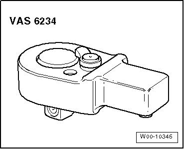 Ratchet insert 1/4 inch -VAS 6234