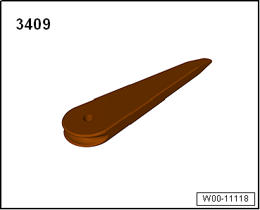 Removal wedge -3409