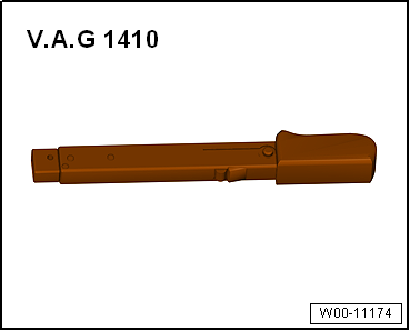 Torque wrench -V.A.G 1410