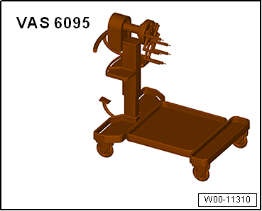 Engine and gearbox support -VAS 6095