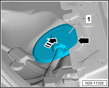 Emptying fuel tank with fuel pump intact, engine code CWVA