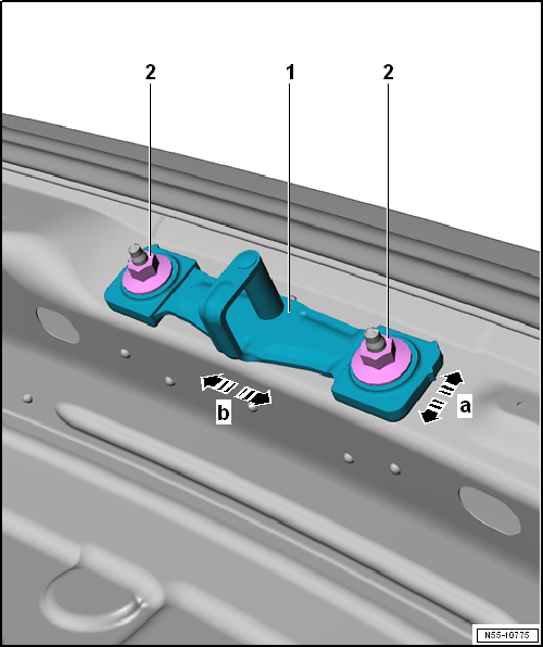 Adjusting striker pin