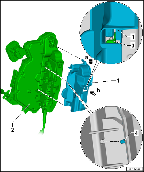 Removing and installing door lock