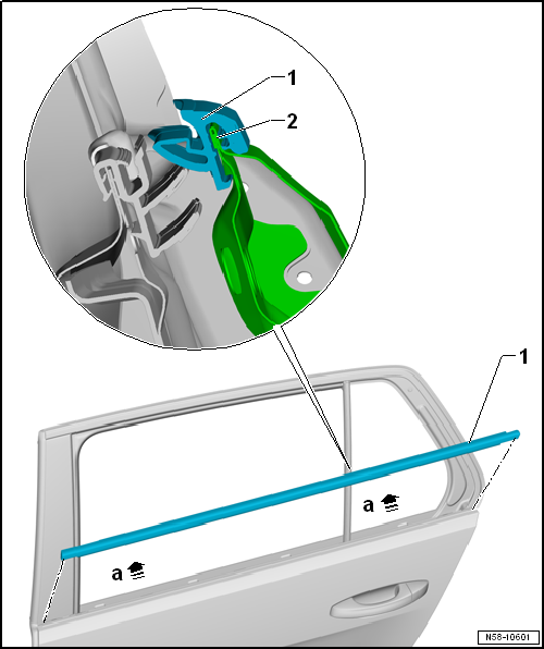 Removing and installing window slot outer seal