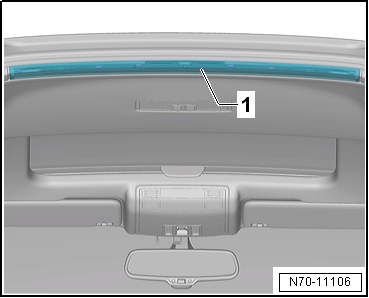 Removing and installing roof end strip