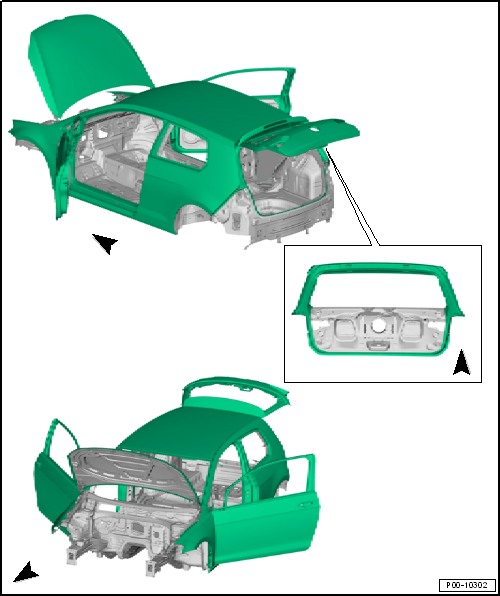 Structure of factory finish, clear coat