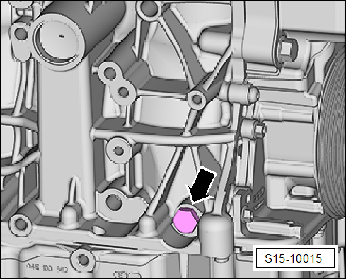 Assembly overview - sealing flange, belt pulley end