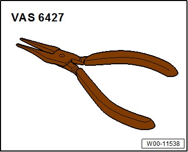 Release pliers -VAS 6427